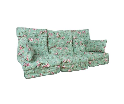 Keinutyynyt ROMA 108x56x10cm, 3 kpl, 80% puuvillaa, 20% polyesteriä