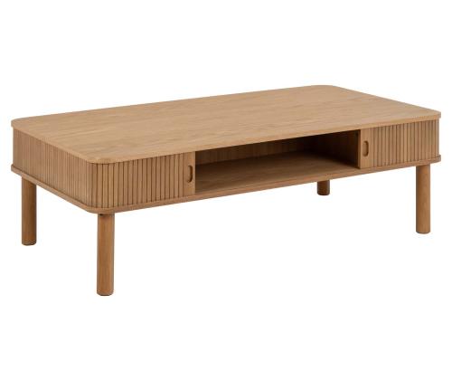 Sohvapöytä LANGLEY 130x70xK40cm, luonnonväriä