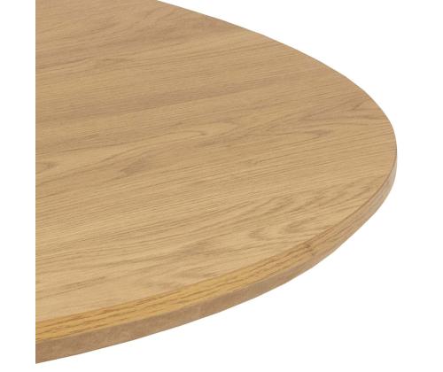 Ruokapöytä YALE D120xH75cm, luonnonvalkoinen