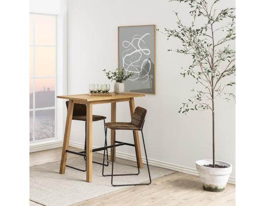 Baaripöytä CHARA 117x58xH105cm, tammi