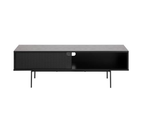 TV-pöytä ANGUS 140x40xH44cm, musta