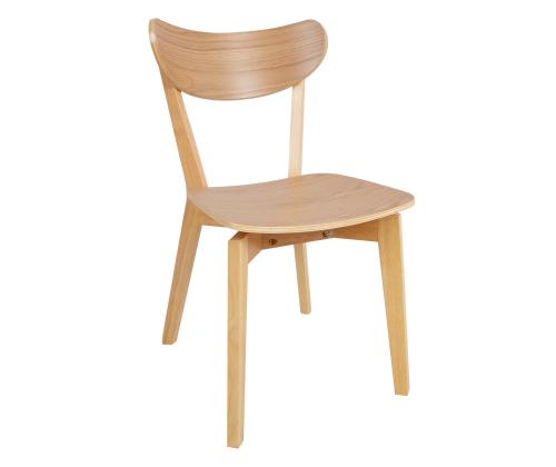 Ruokailusetti ROXBY pöytä 120x80xK76cm, 4 tuolia (AC91520 ), tammea