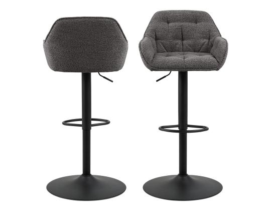 Baarijakkara BROOKE harmaa, 52x52xH109cm