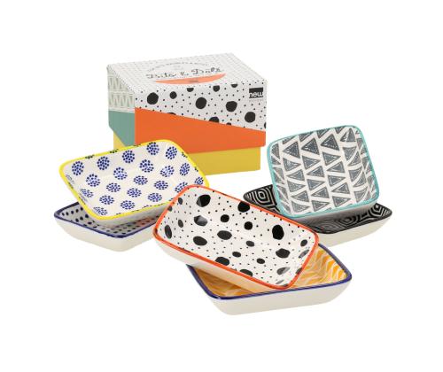 Mukeja AIMII 6kpl D9,5xH2cm laatikossa, sekoitus