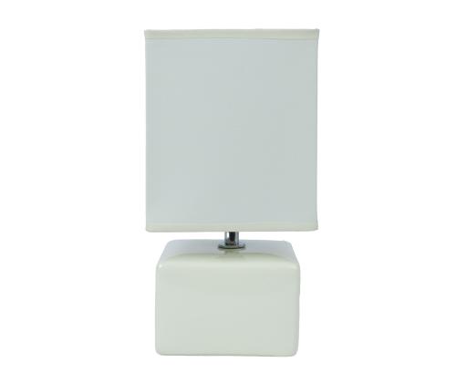 Pöytävalaisin AIMI H25cm, vaalean beige