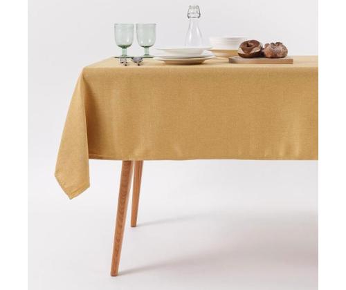 Pöytäliina EASY CARE 140x220cm okra keltainen, 250g/m2