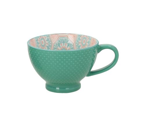 Muki SEREN H7,7cm 355ml, turkoosi sininen