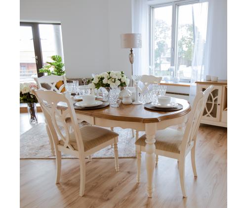 Ruokapöydän setti LILY ja 6 tuolia