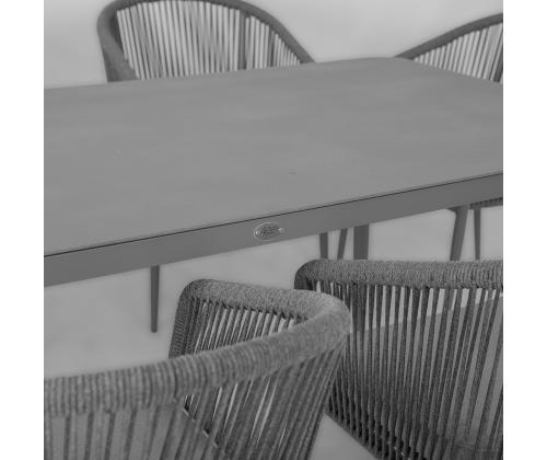 Puutarhakalustesarja ECCO pöytä ja 6 tuolia 21177