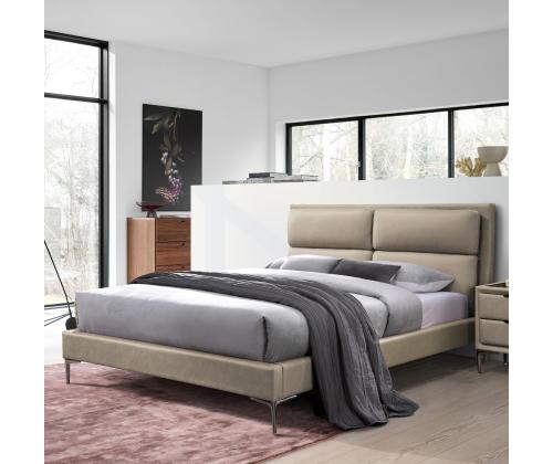 Sänky LENA ja patja HARMONY TOP 160x200cm, beige