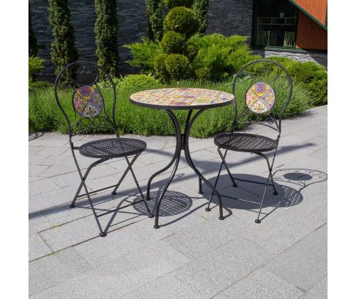 Parvekesetti MOROCCO pöytä ja 2 tuolia