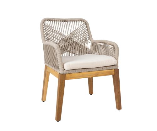 Puutarhakalustesarja FLORIDA pöytä ja 4 tuolia