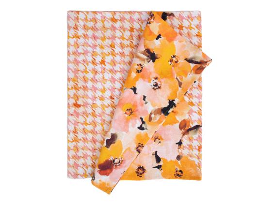 Linik CASILDA 50x136cm, kukat, 100% puuvillaa, kangas 363