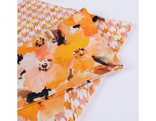 Linik CASILDA 50x136cm, kukat, 100% puuvillaa, kangas 363