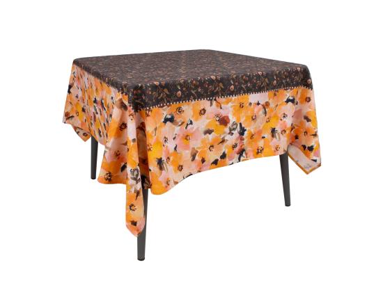 Pöytäliina CASILDA 160x160cm, kukka, 100% puuvillaa, kangas 365