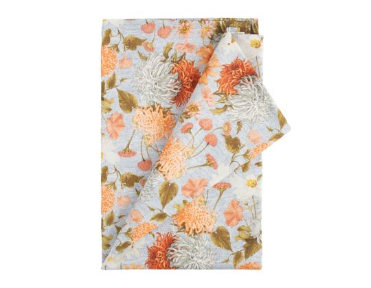 Pöytäliina LONETA 136x220cm, kukat, 50% polyesteri, 50% puuvilla, kangas 423