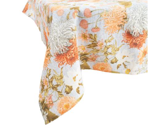 Pöytäliina LONETA 136x220cm, kukat, 50% polyesteri, 50% puuvilla, kangas 423