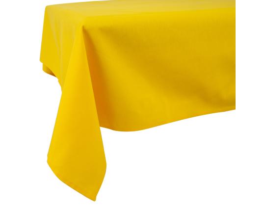 Pöytäliina LONETA 136x220cm, keltainen, 50% polyesteri, 50% puuvilla, kangas 172