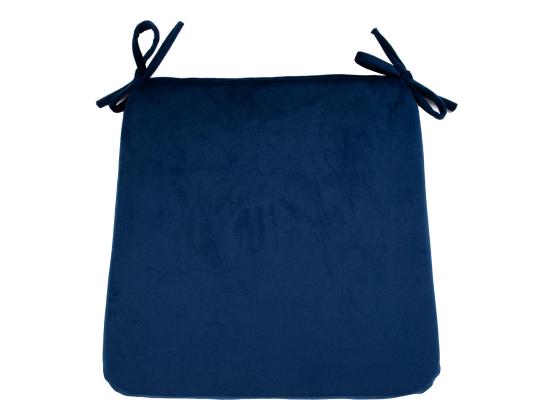 Tuolinpäällinen VELVET 2, 39x39cm, sininen, kangas-389