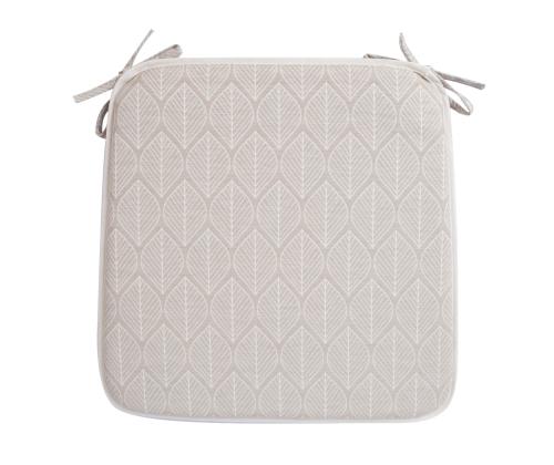Tuolin suojus RETRO 39x39xH2,5cm, beige lehti