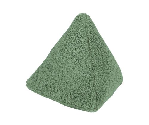 Tyyny LARRY tetraeeder, 32x32x32cm, vihreä, 100% polyesteri, kangas 465