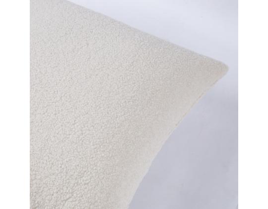 Tyyny LAMB BAG vetoketjulla, 50x50cm, valkoinen, 100% polyesteri, kangas 323