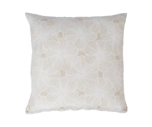 Tyyny LONETA UUSI 50x50cm, vaalea kukka