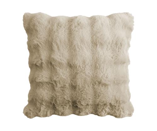 Tyyny BUBBLE lukolla, 50x50cm, beige, 100% polyesteriä, kangas 498