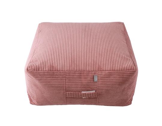 Tumba HYPER, 80x80cm, k30cm, pinkki, 100% polyesteri, kangas 390