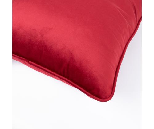 Tyyny VELVET 45x45cm, viininpunainen, 100% polyesteri, kangas 318
