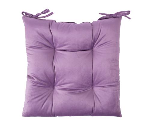 Tyyny VELVET 2, 40x40cm, violetti, 100% polyesteri, kangas-379