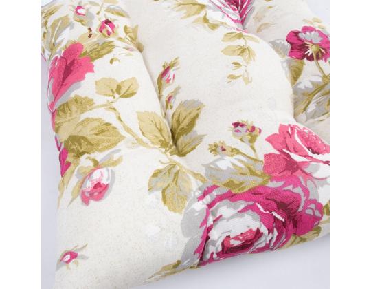 Tuolityyny LONETA 40x40cm, ruusut, 50% puuvilla, 50% polyesteri, kangas 422