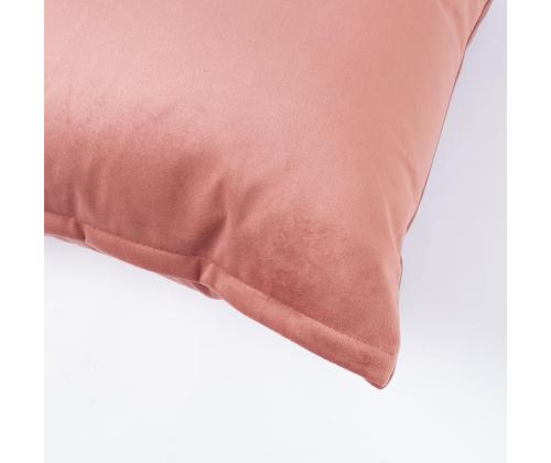 Tyyny VELVET 2, 45x45cm, vanaroosi, 100% polyesteri, kangas-387