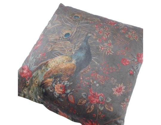 Tyyny HOLLY 45x45cm vetoketjulla, Intian ruusu, 100% polyesteri, kangas 397
