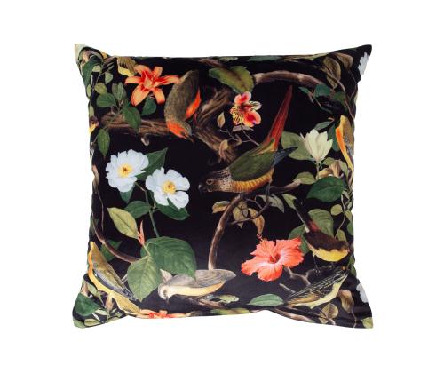 Tyyny HOLLY 45x45cm, linnut ja kukat