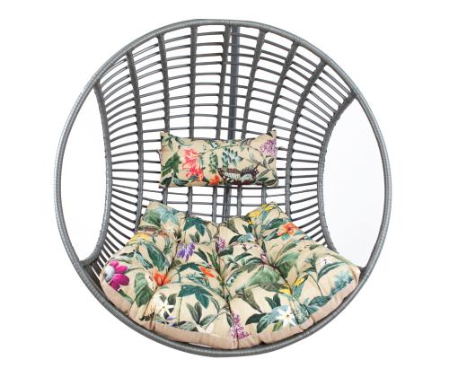 Riippuva tuolin tyyny COCO AMAZONIA 95/65x75x15cm, beige kukka