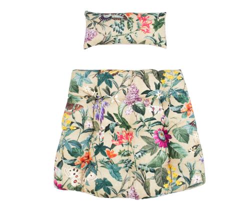 Riippuva tuolin tyyny COCO AMAZONIA 95/65x75x15cm, beige kukka