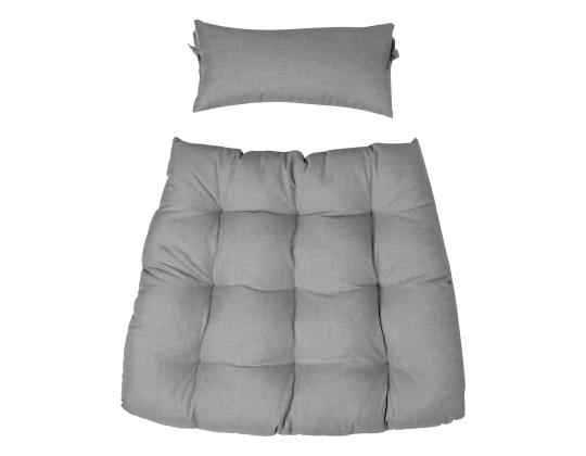 Riipputuolin tyyny COCO 95/65x75cm, harmaa, 100% polyesteri, kangas 999