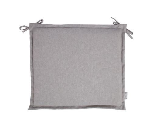 Tuolinpäällinen FLORIDA 48x42x3cm, harmaa beige, 100% polyesteri