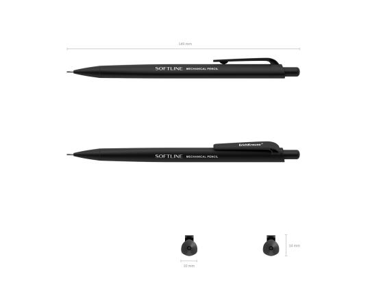 Lyijytäytekynä Erich Krause Softline 0,9mm