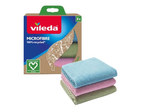 Sarja mikrokuituliinoja VILEDA värillinen 3 kpl/kpl