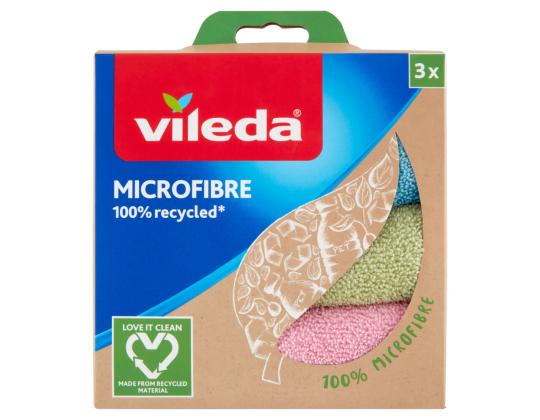 Sarja mikrokuituliinoja VILEDA värillinen 3 kpl/kpl