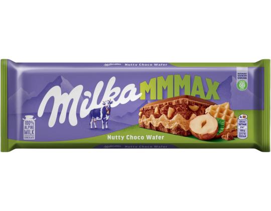 MILKA Maitosuklaa Pähkinävohveli 270g