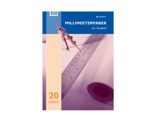 Millimetri paperi A3 20a