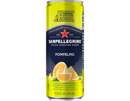 Kivennäisvesi SANPELLEGRINO Naturali Pompelmo 330ml