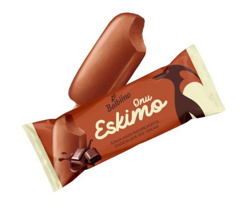 ONU ESKIMO Suklaa-kermajäätelö 90ml/57g x 40