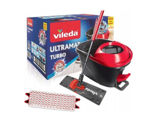 Moppisarja VILEDA EasyWring Ultramat Turbo (moppi + kahva + ämpäri)