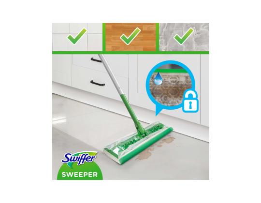 Mopin aloitussarja SWIFFER Sweeper + 11 lattialiinaa