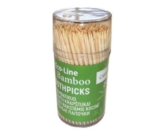 Hammastikku CASATREND Eco-Line, bambu 200 kpl