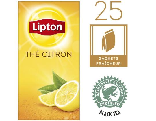 Tee Lipton sitruuna 25 pussia/pkt
